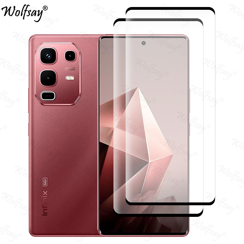 Curved Edge Screen - Kaca Tempered Tepi Melengkung untuk Infinix