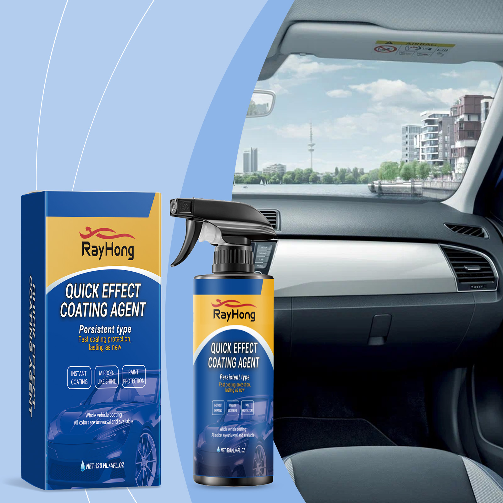 Nano Liquid Coating - Semprotan Pelapis Keramik Mobil Cepat Nano