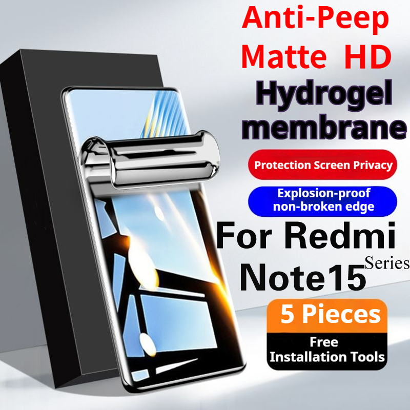 Anti Blue Light Film - Film Hydrogel Matte Note15Pro Untuk Redmi