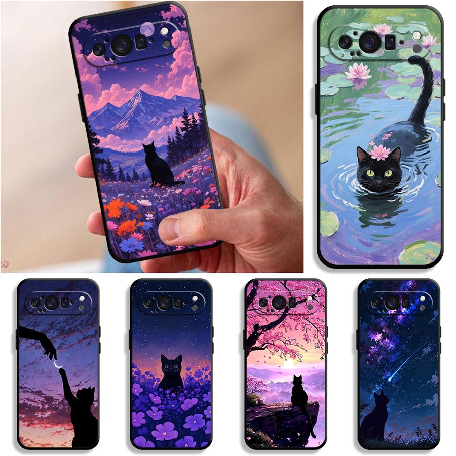 Google Pixel 8A - Casing Penutup Ponsel Funda untuk Google