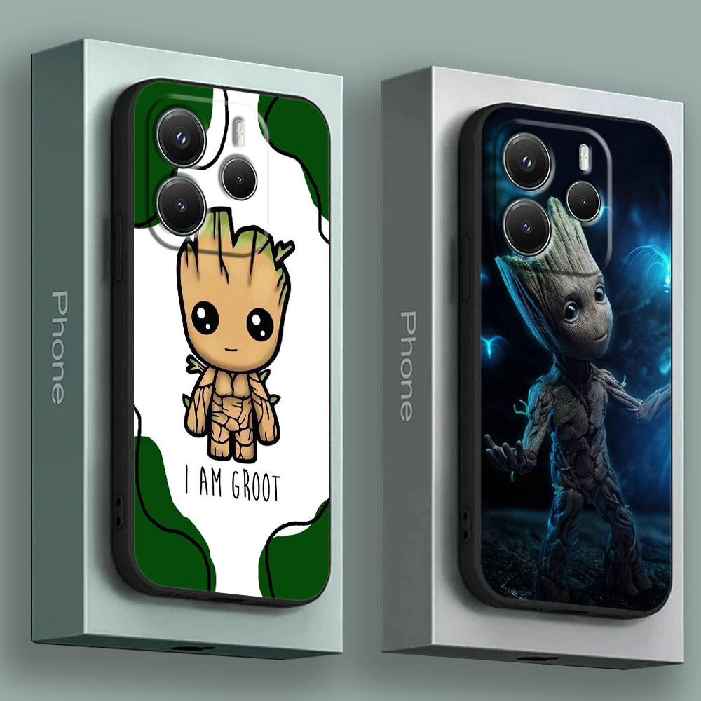 Xiaomi Redmi Note 14 - Casing Ponsel Baby Groot Marvel untuk