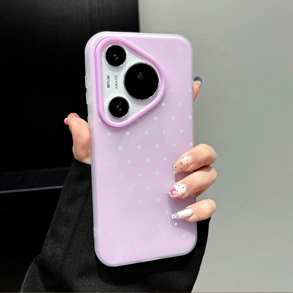 Casing Ponsel Polkadot Biru Mu - Xiaomi Redmi Note 14 ulasan dan harga