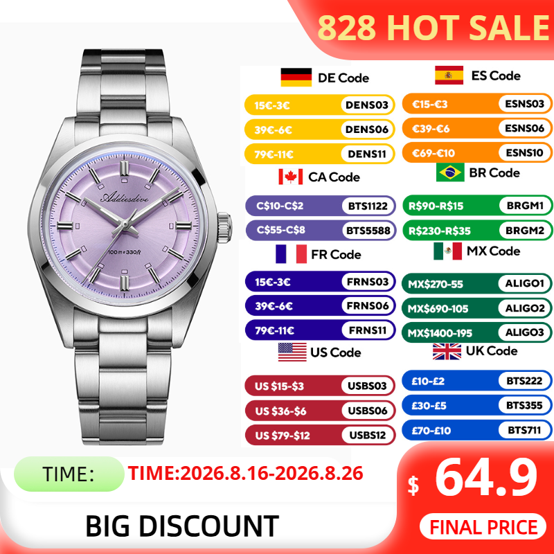 ADDIESDIVE Jam Tangan Wanita J - Anti Blue Light Film ulasan dan harga