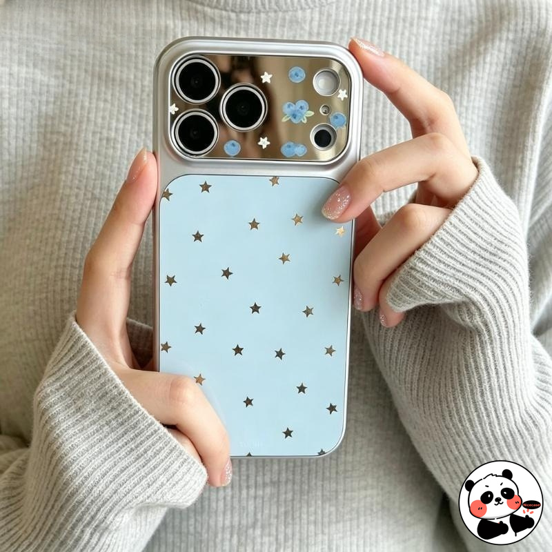 Casing Ponsel Cermin Bintang B - Realme Note 50 ulasan dan harga