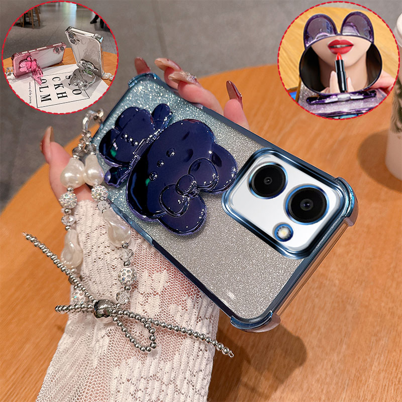 Casing Ponsel Cermin 3D Kelinc - Vivo Y28 ulasan dan harga