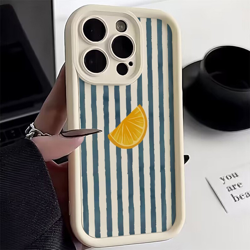 Casing Ponsel Pola Irisan Lemo - Xiaomi Redmi Note 14 ulasan dan harga