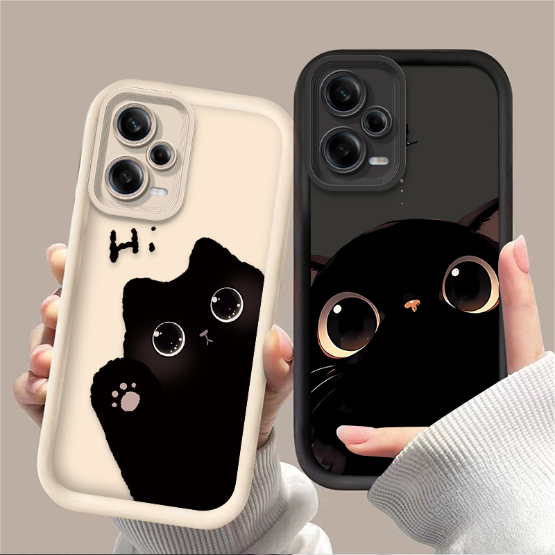 Casing Ponsel Kucing Bermata B - Xiaomi Redmi Note 14 ulasan dan harga