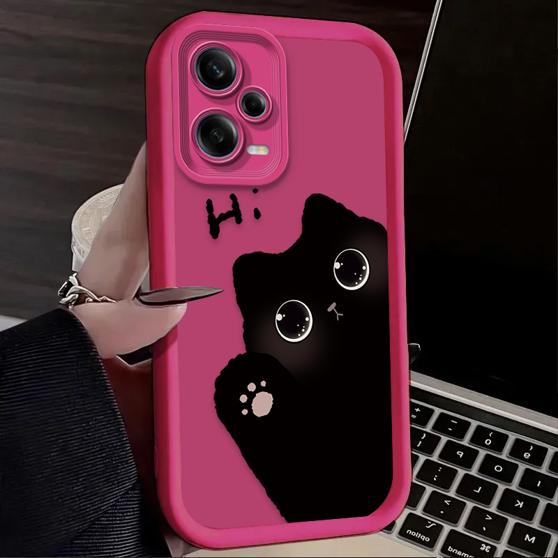 Casing Ponsel Kucing Bermata B - Xiaomi Redmi Note 14 ulasan dan harga
