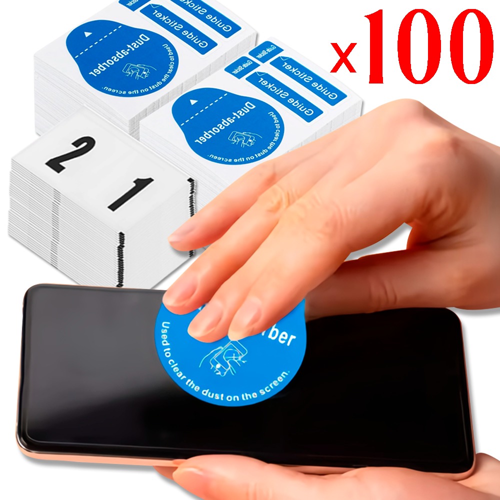 100/1 Buah Alat Pembersih Laya - Dust Removal Sticker ulasan dan harga