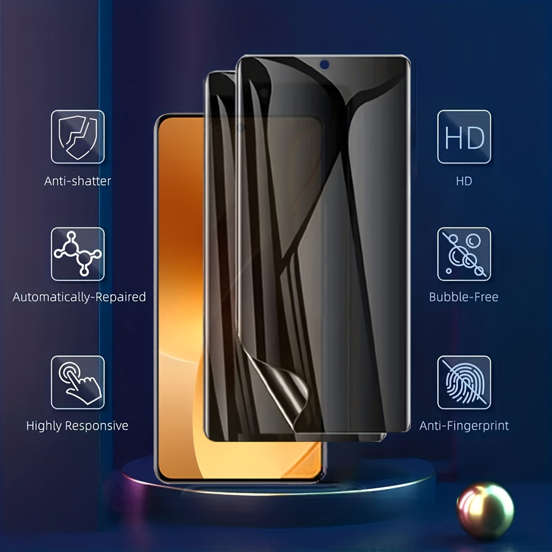 3 Buah Film Hidrogel Privasi u - Oppo Reno 12 ulasan dan harga